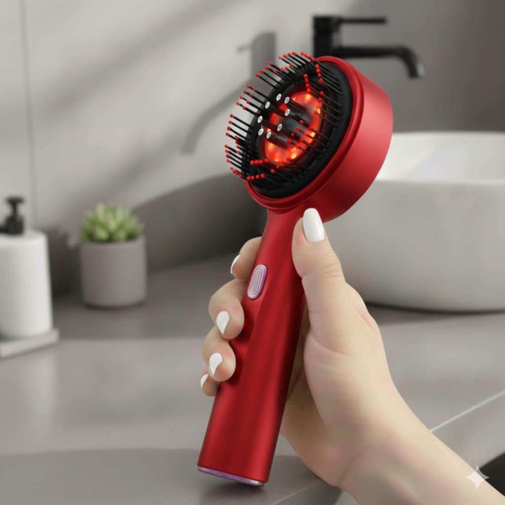 GlamAura scalp Massage Comb