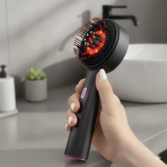 GlamAura scalp Massage Comb