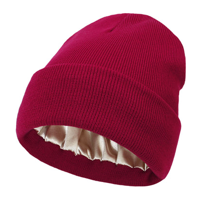GlamAura Velours Beanie
