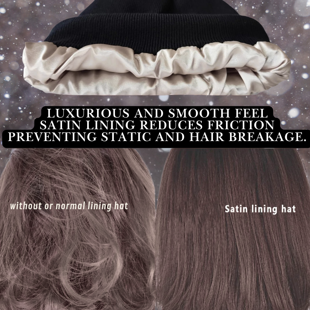 GlamAura Velours Beanie