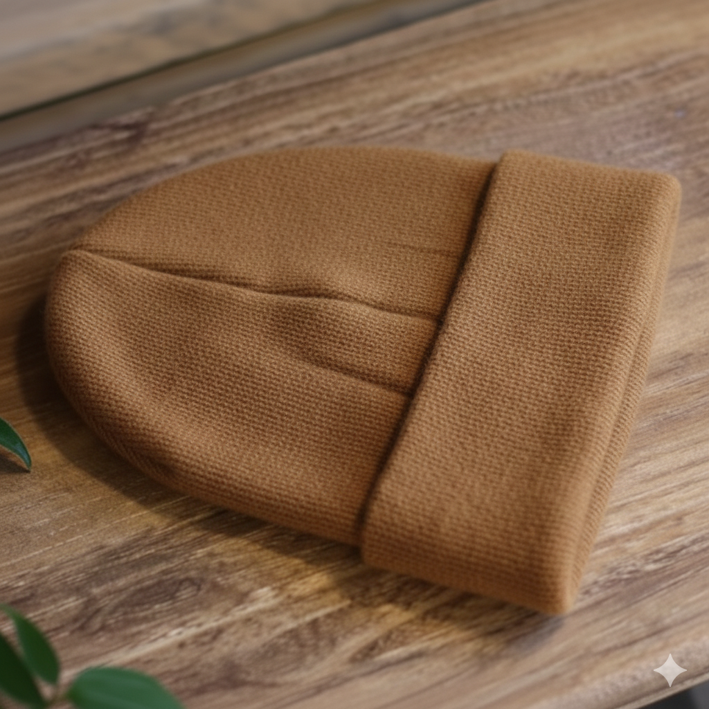 GlamAura Velours Beanie