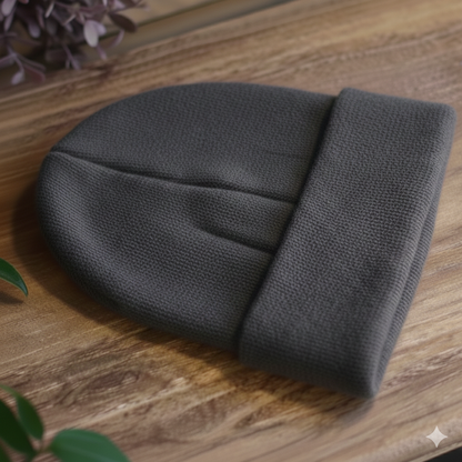 GlamAura Velours Beanie