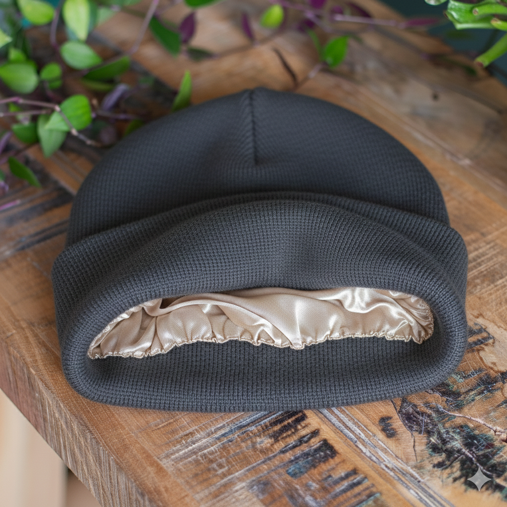 GlamAura Velours Beanie