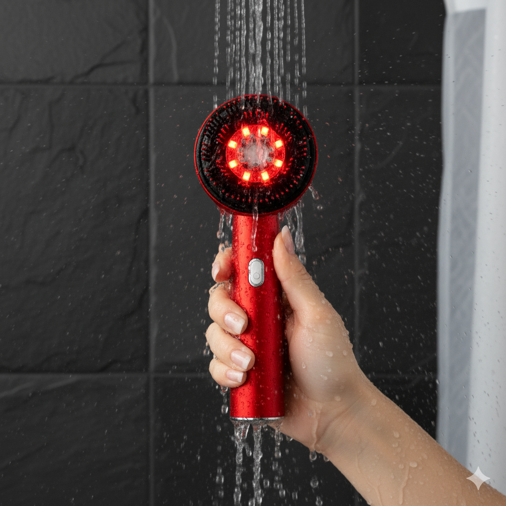 GlamAura scalp Massage Comb