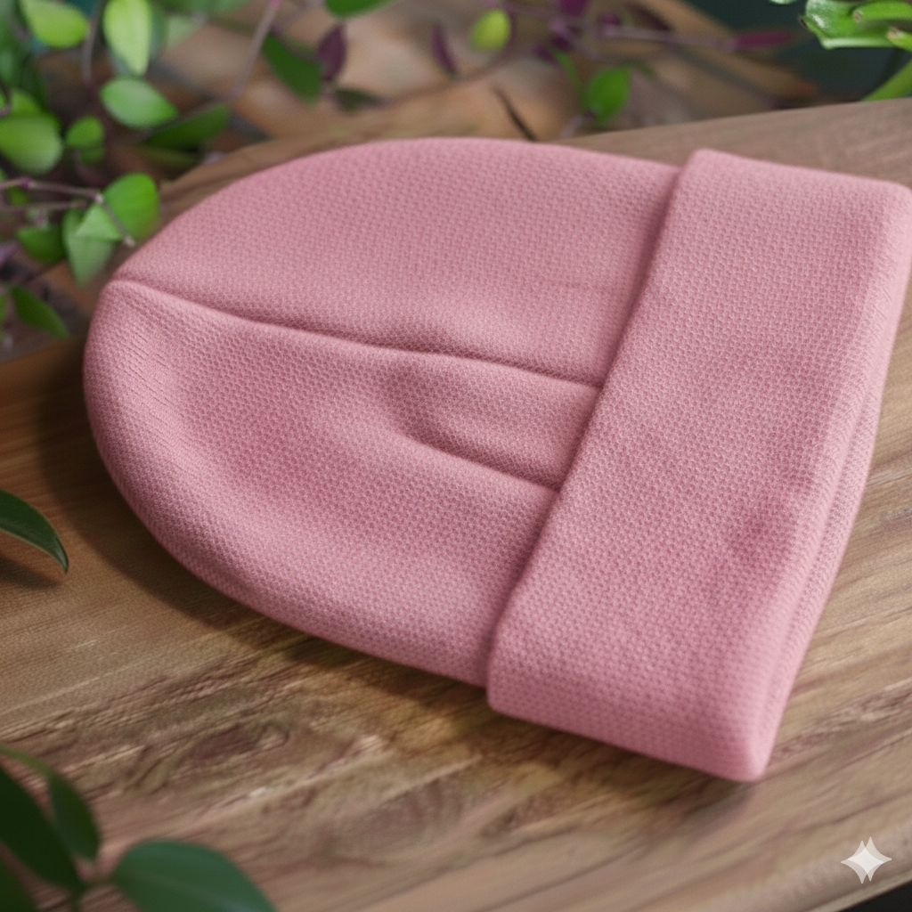 GlamAura Velours Beanie