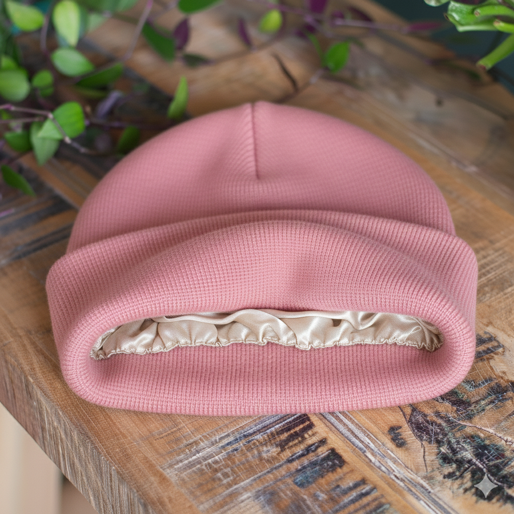 GlamAura Velours Beanie