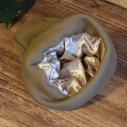 GlamAura Velours Beanie