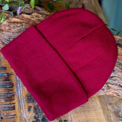 GlamAura Velours Beanie