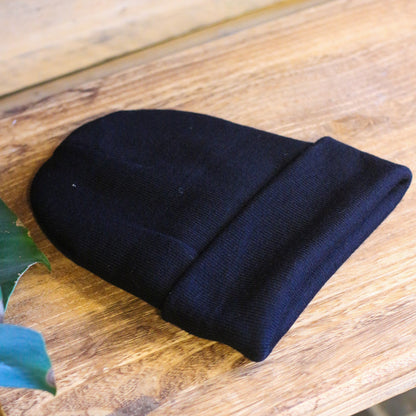 GlamAura Velours Beanie