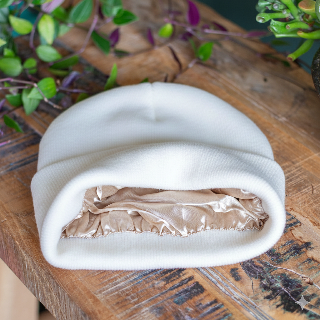 GlamAura Velours Beanie