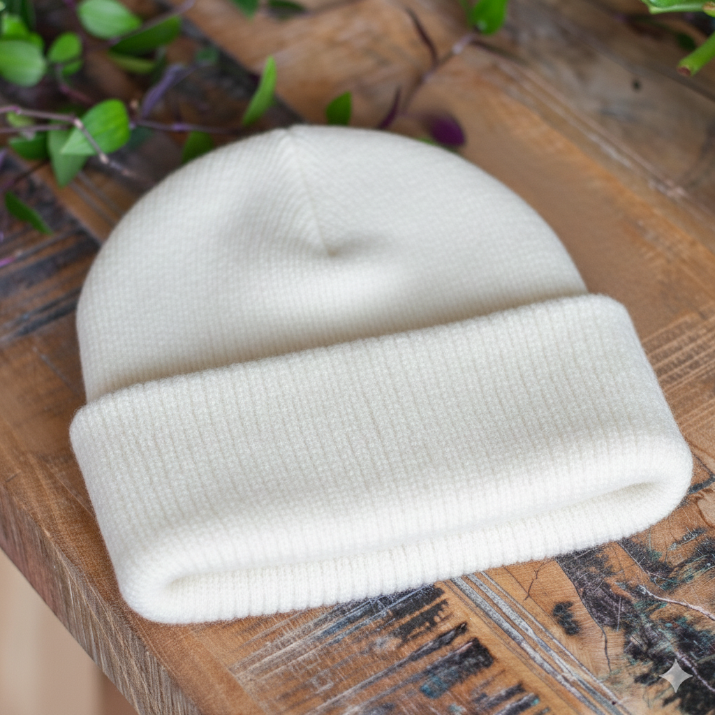 GlamAura Velours Beanie